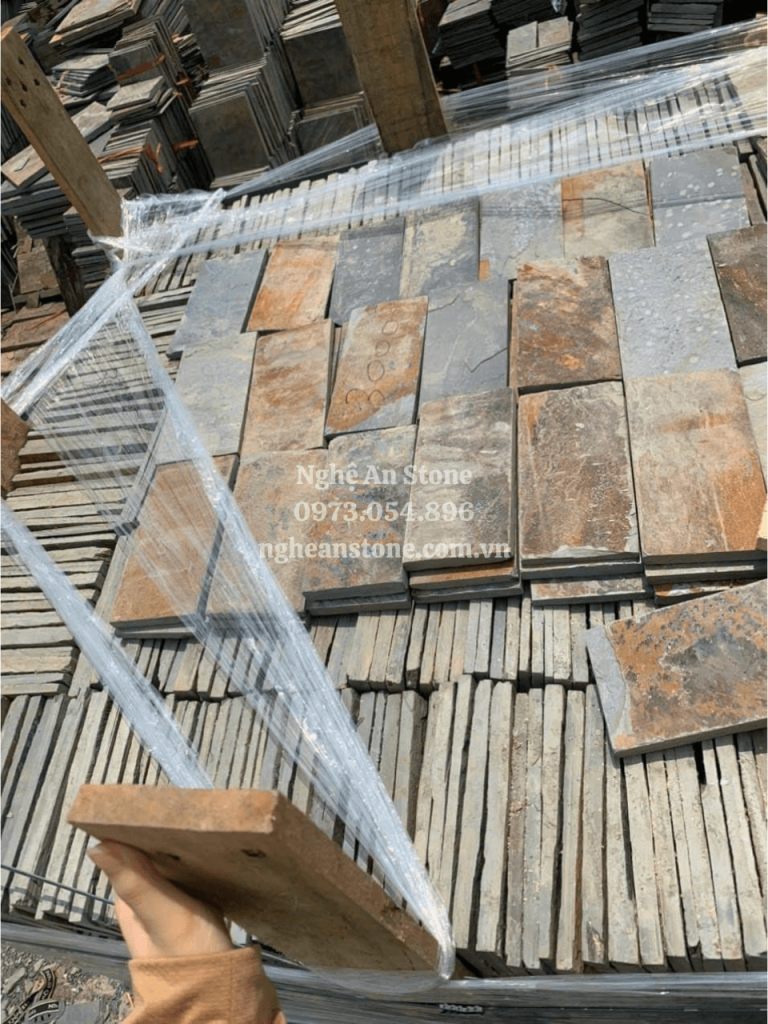 Đá chẻ slate đa sắc