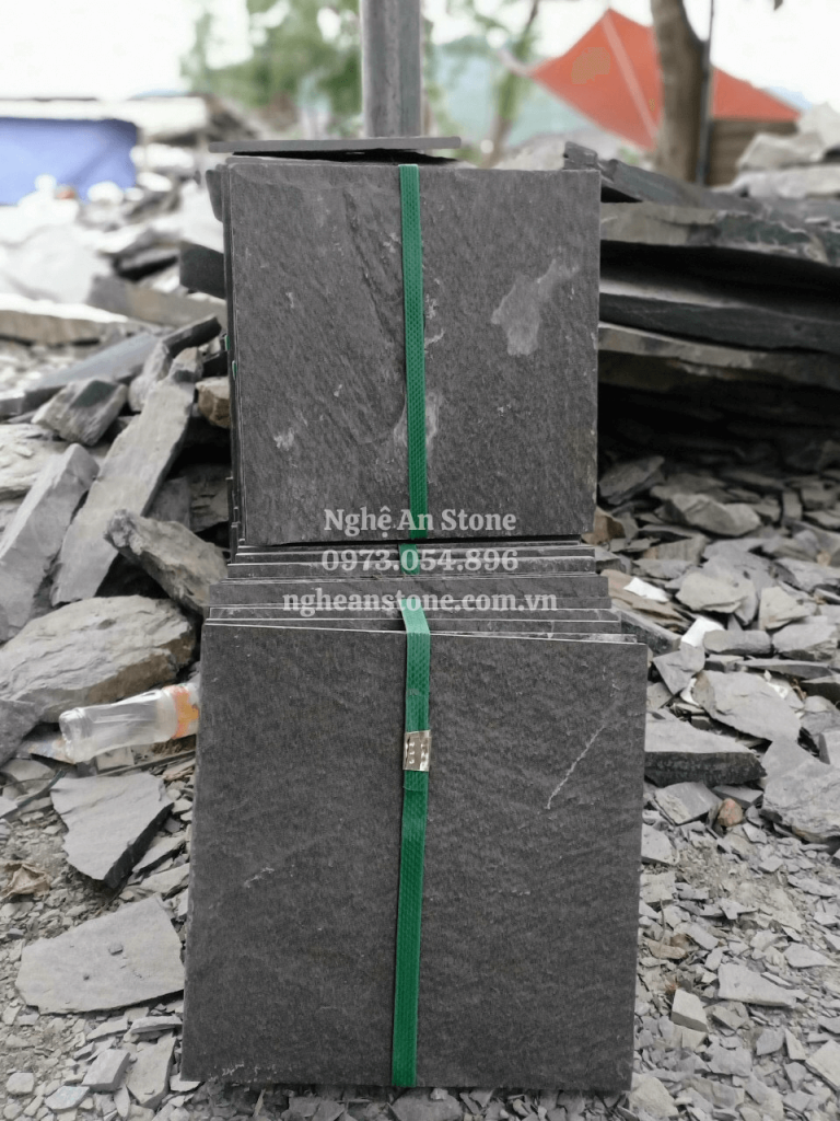 Đá chẻ slate đen