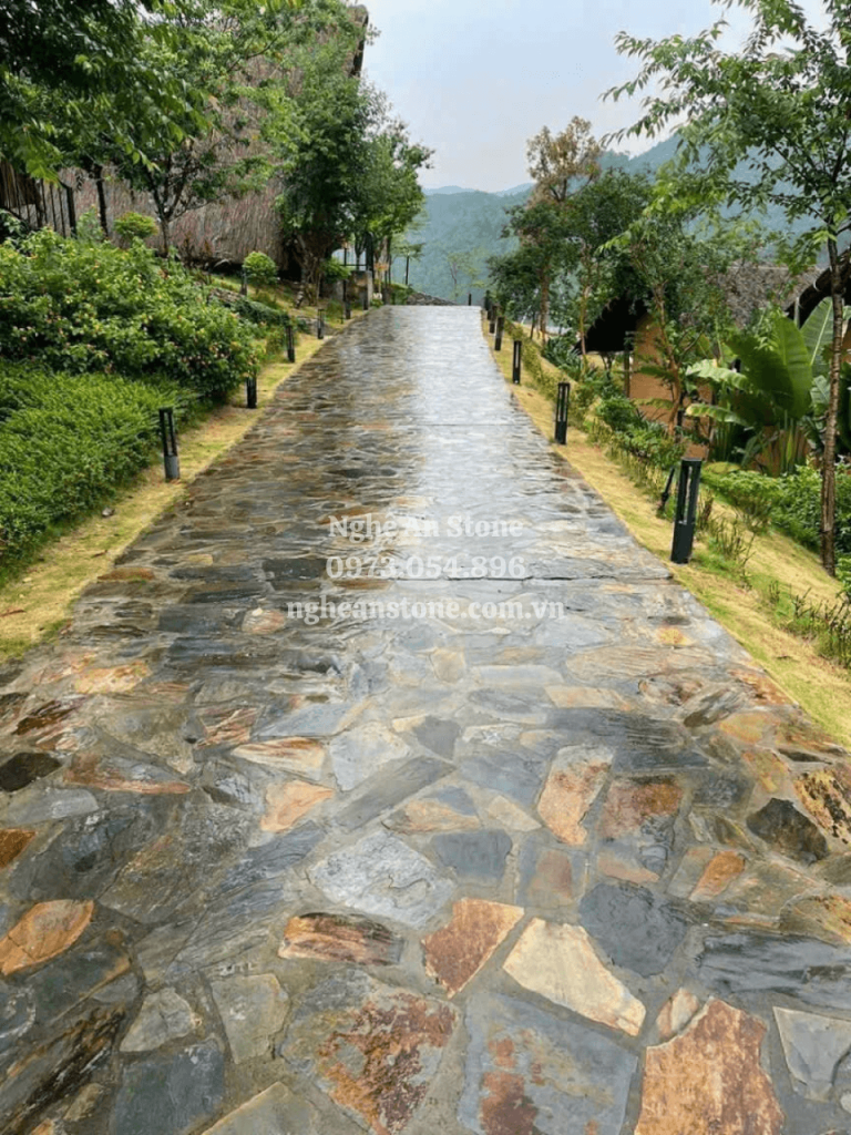 Đá rối slate đa sắc